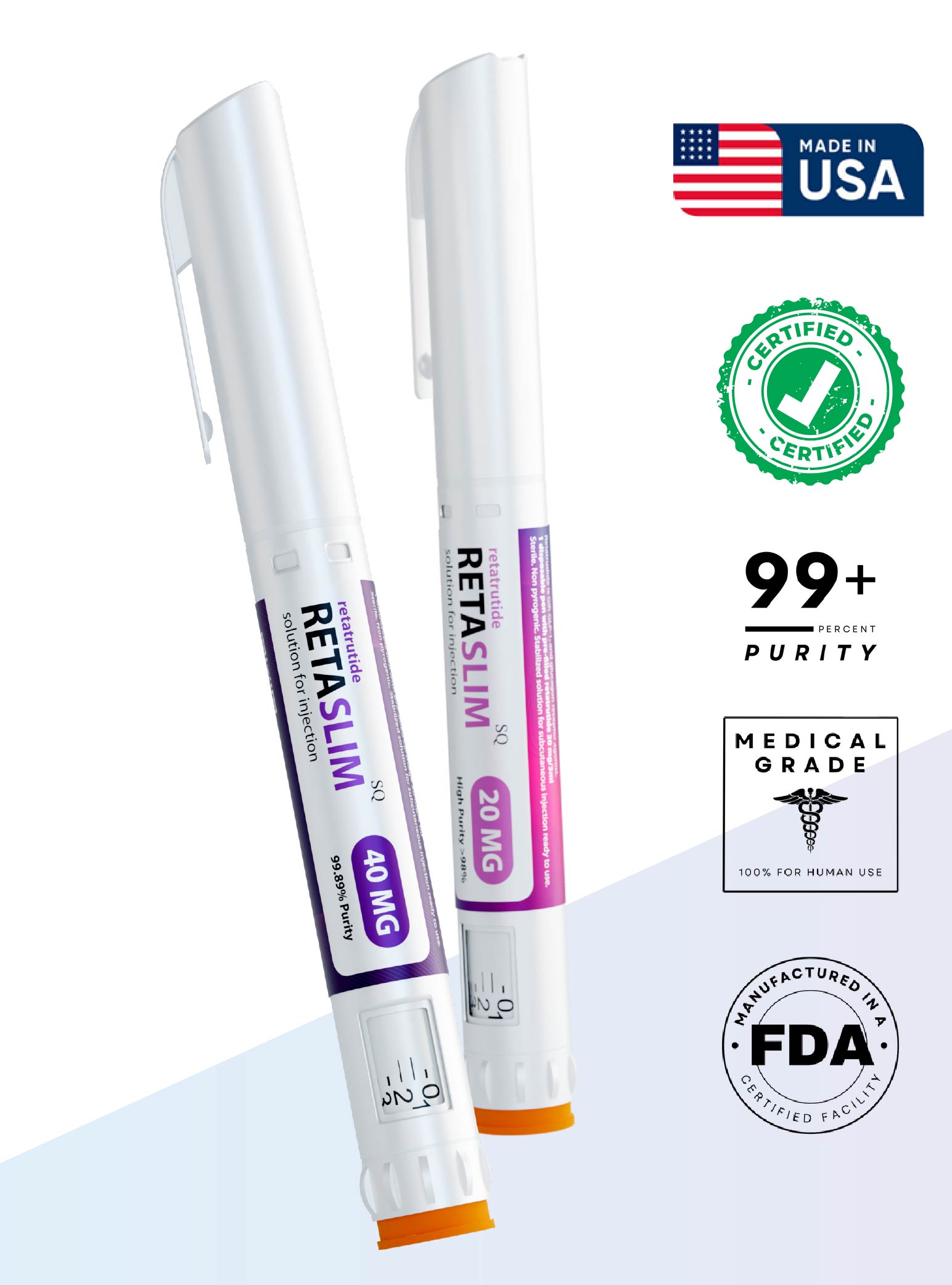Ретатрутид RetaSlim шприц-ручка 40mg/2ml