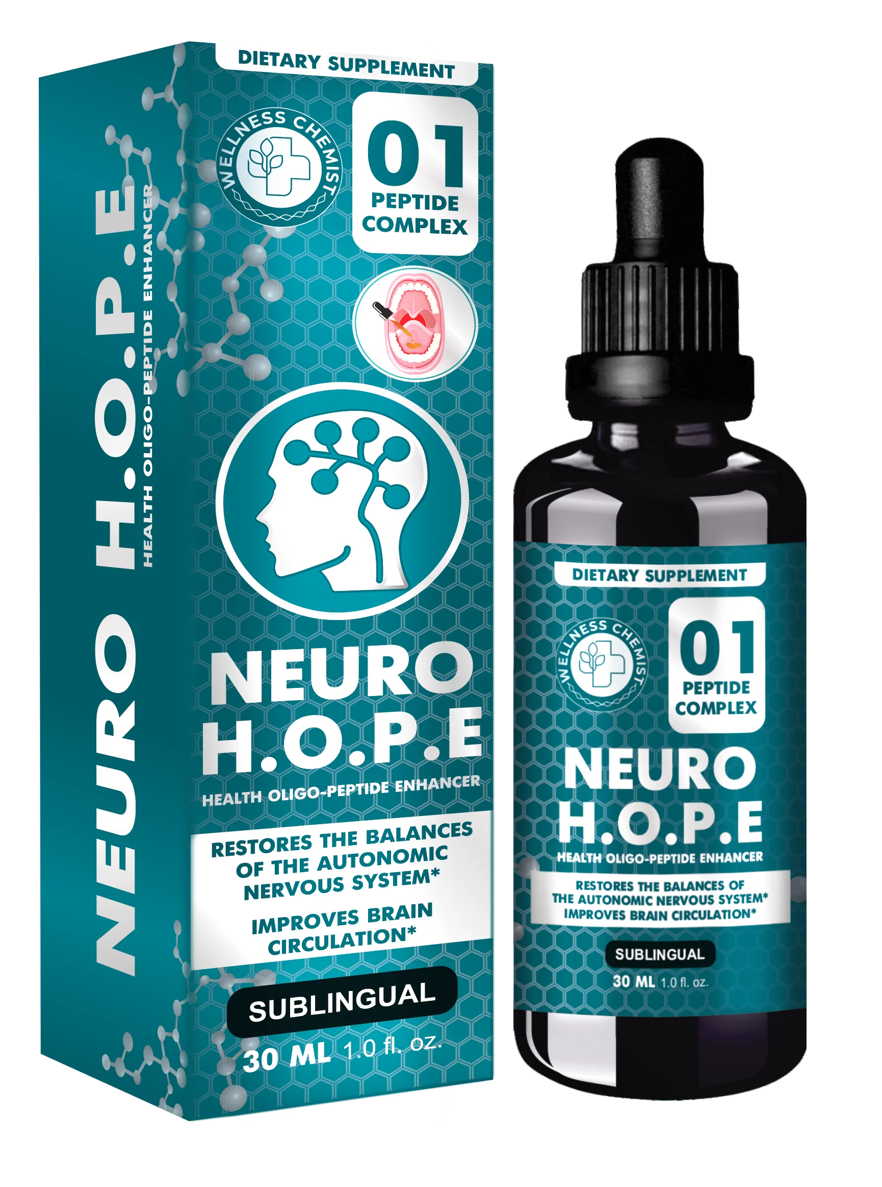 H.O.P.E. Neuro - Пептидный комплекс №1 для нервной системы