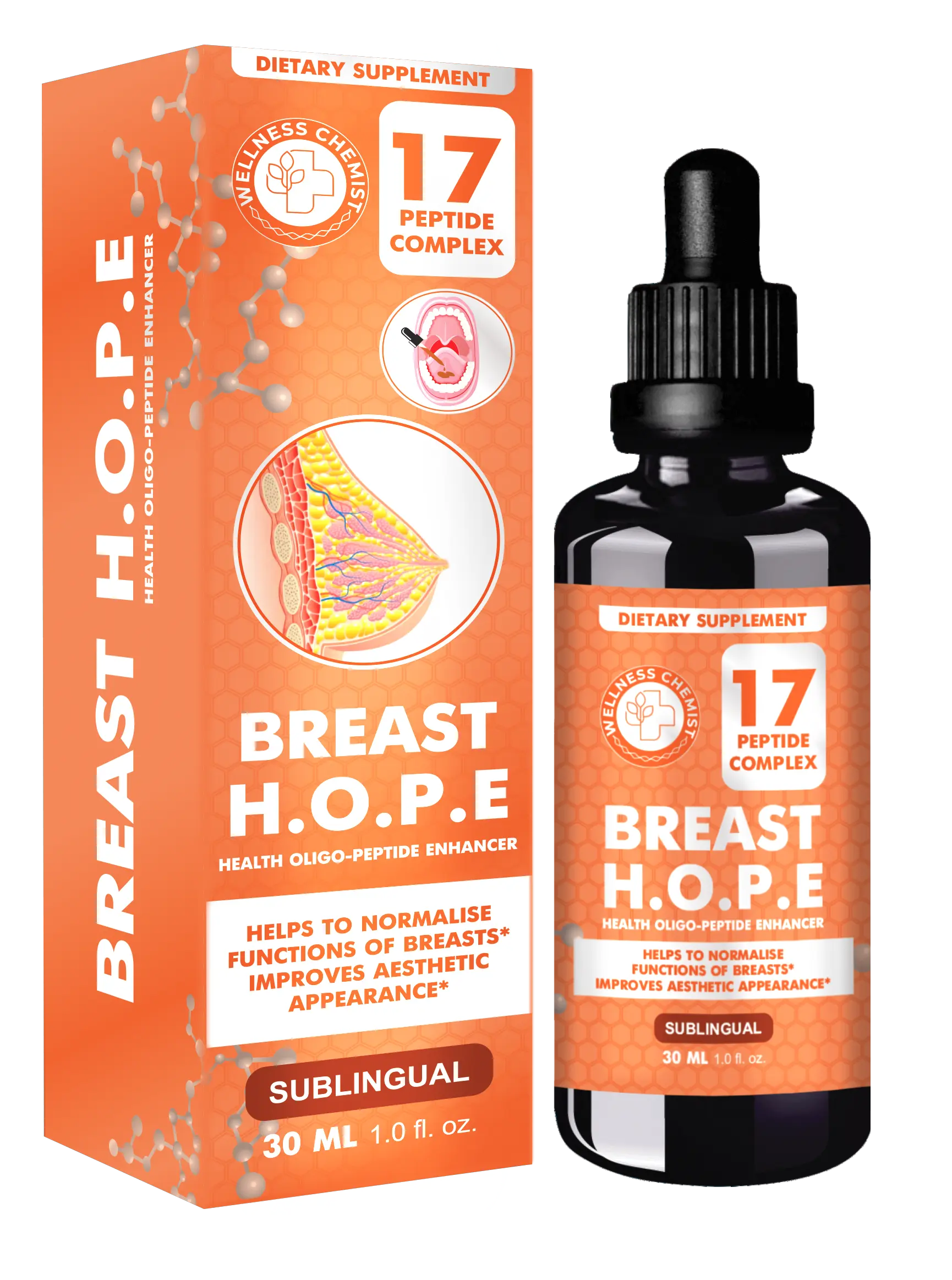 H.O.P.E. Breast пептидный комплекс №17 для коррекция молочных желез