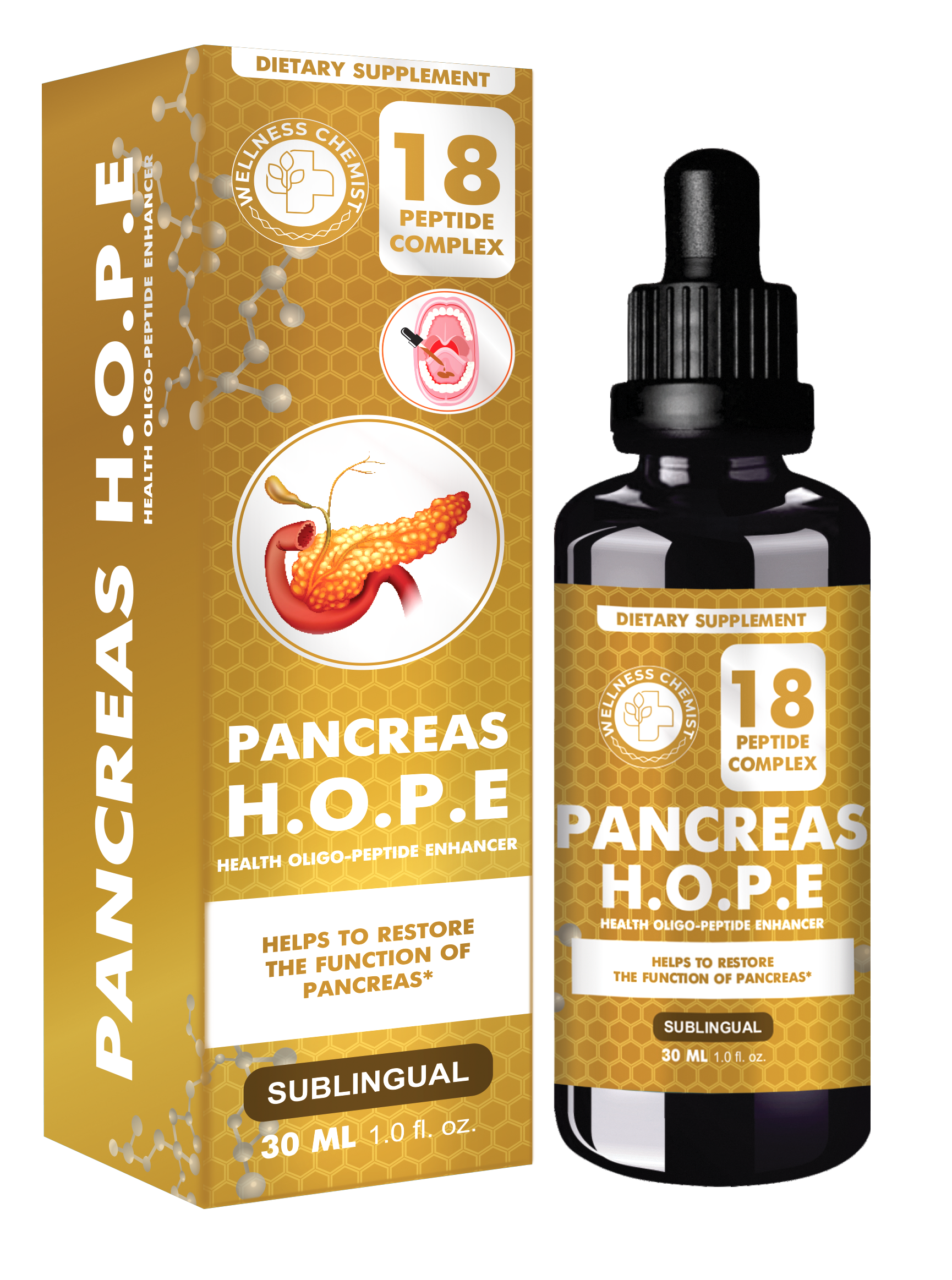 H.O.P.E. Pancreas пептидный комплекс №18 для поджелудочной железы