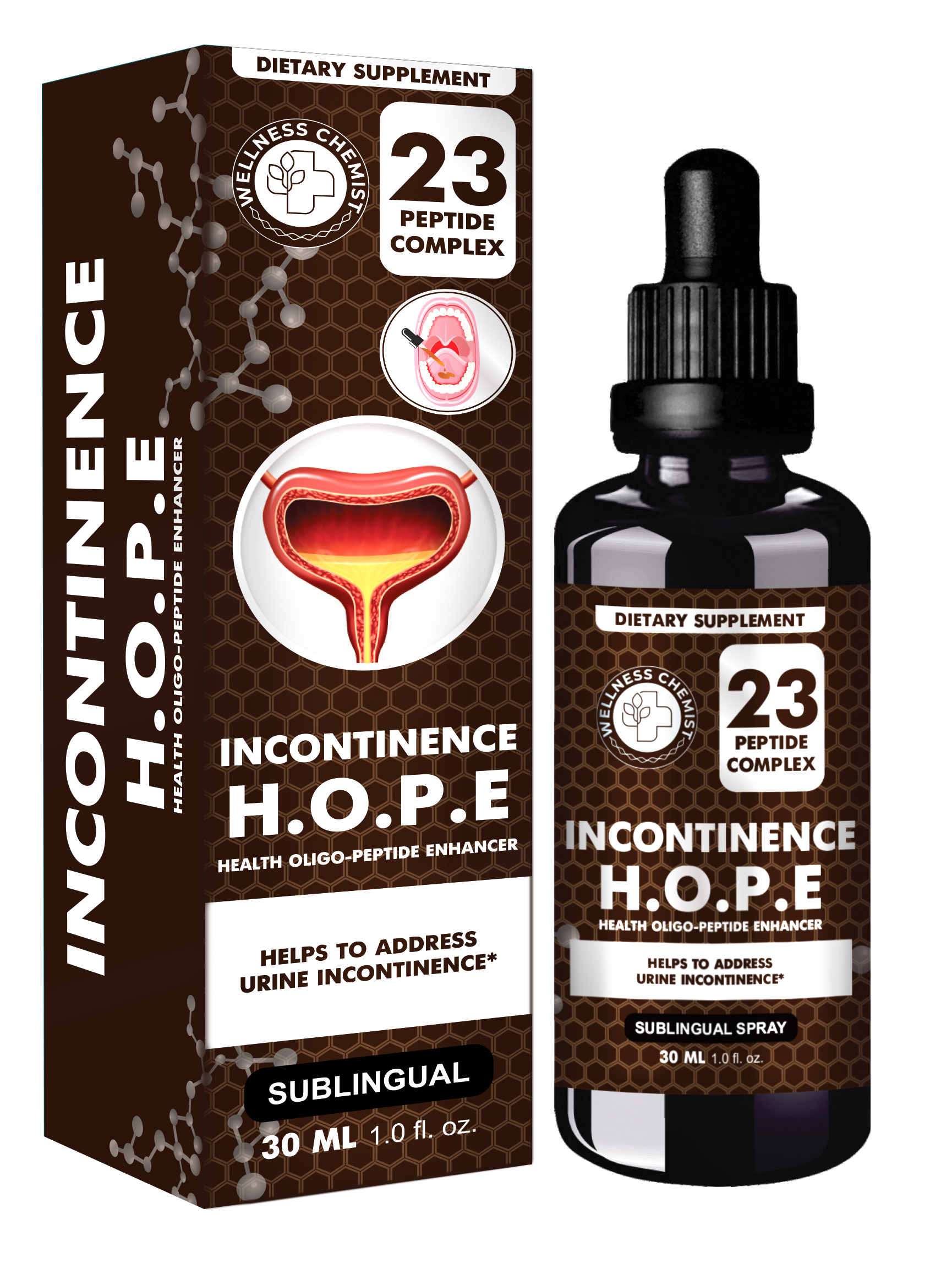 H.O.P.E. Incontinence пептидный комплекс №23 для мочевого пузыря